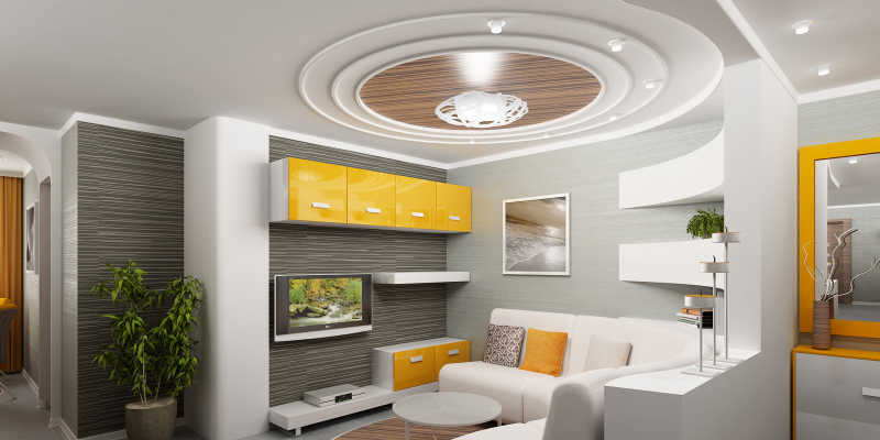 Потолок Потолок - гипсокартон